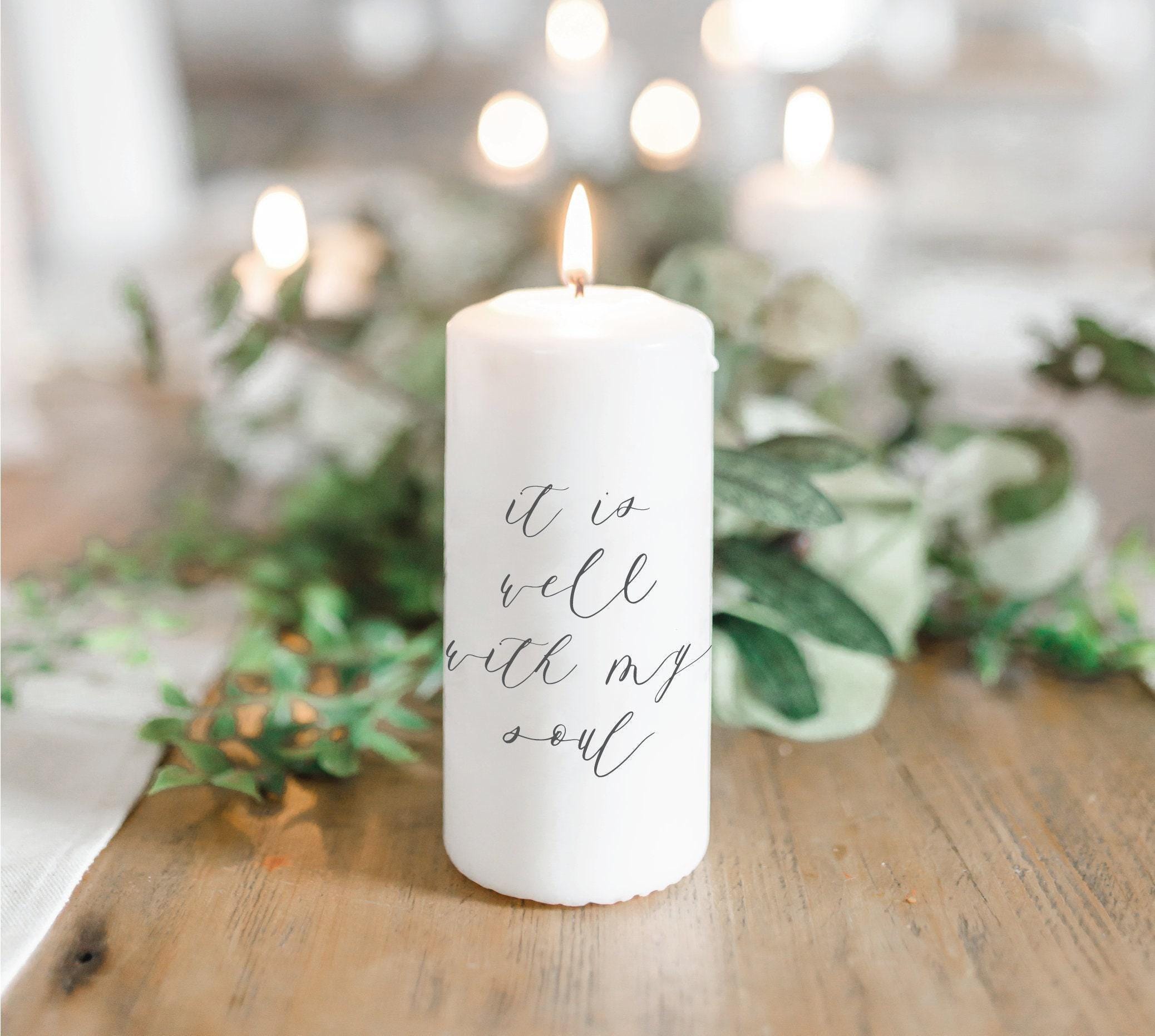 Candles - It is Well