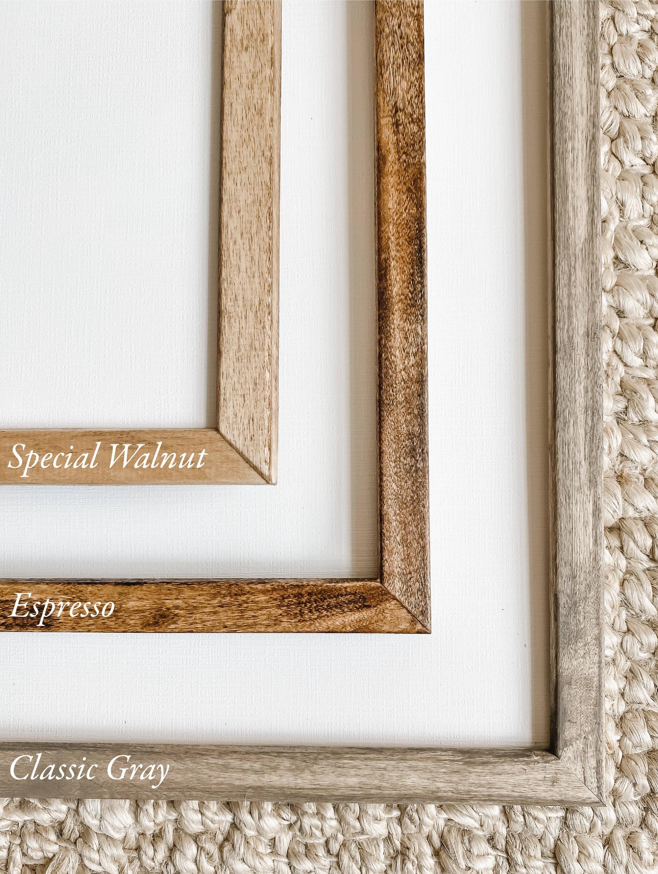 Personalized Wooden Frames - Personalized Coordinates