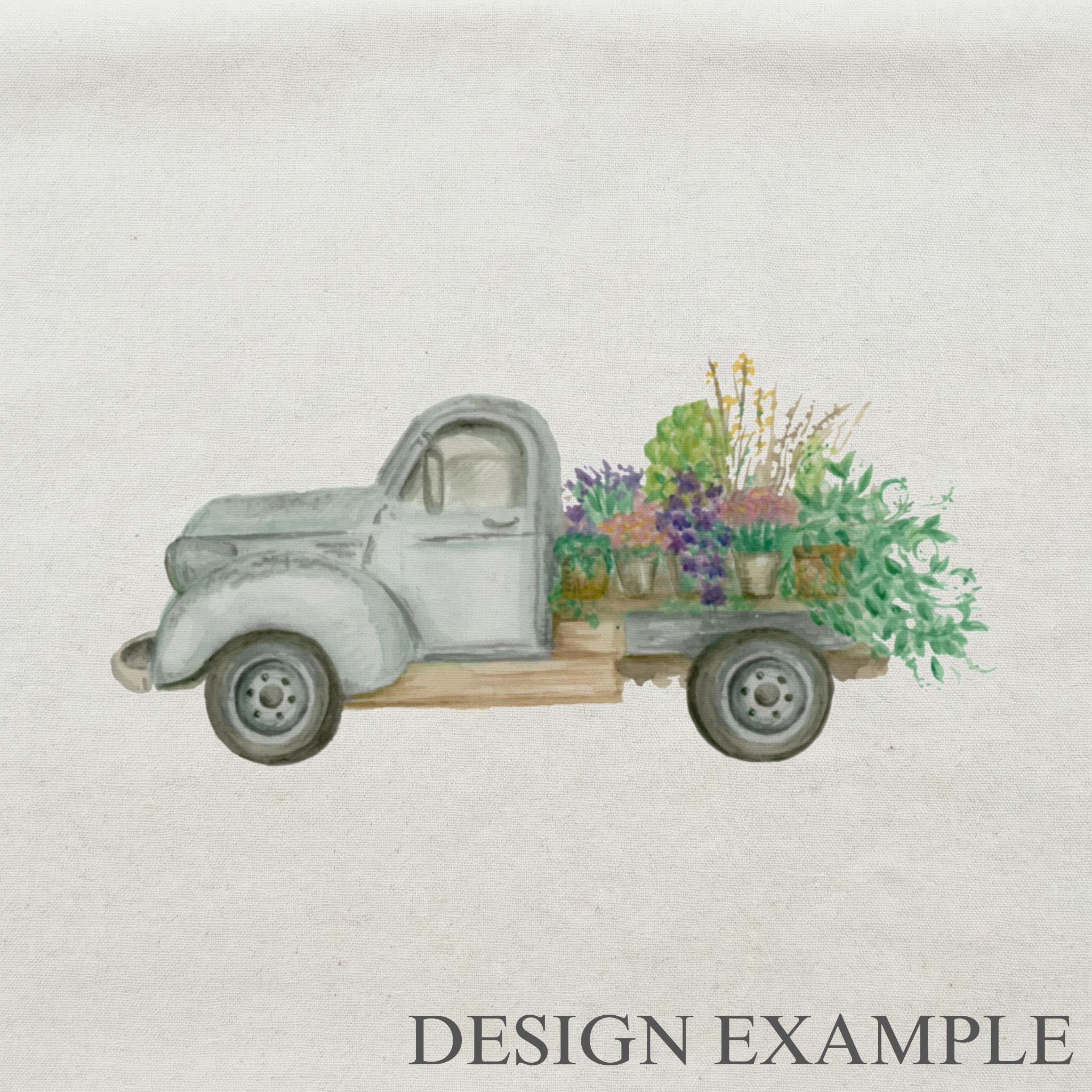 Tote Bags - Floral Truck